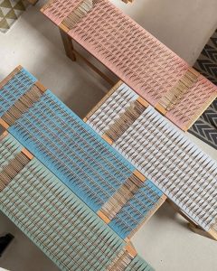 Woven Rope Bench - Multi Model