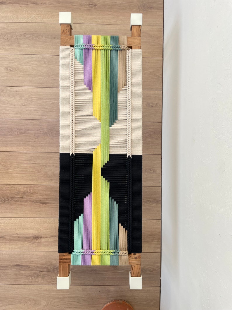 handwoven bench in metal legs #brio handwoven bench in metal legs #brio